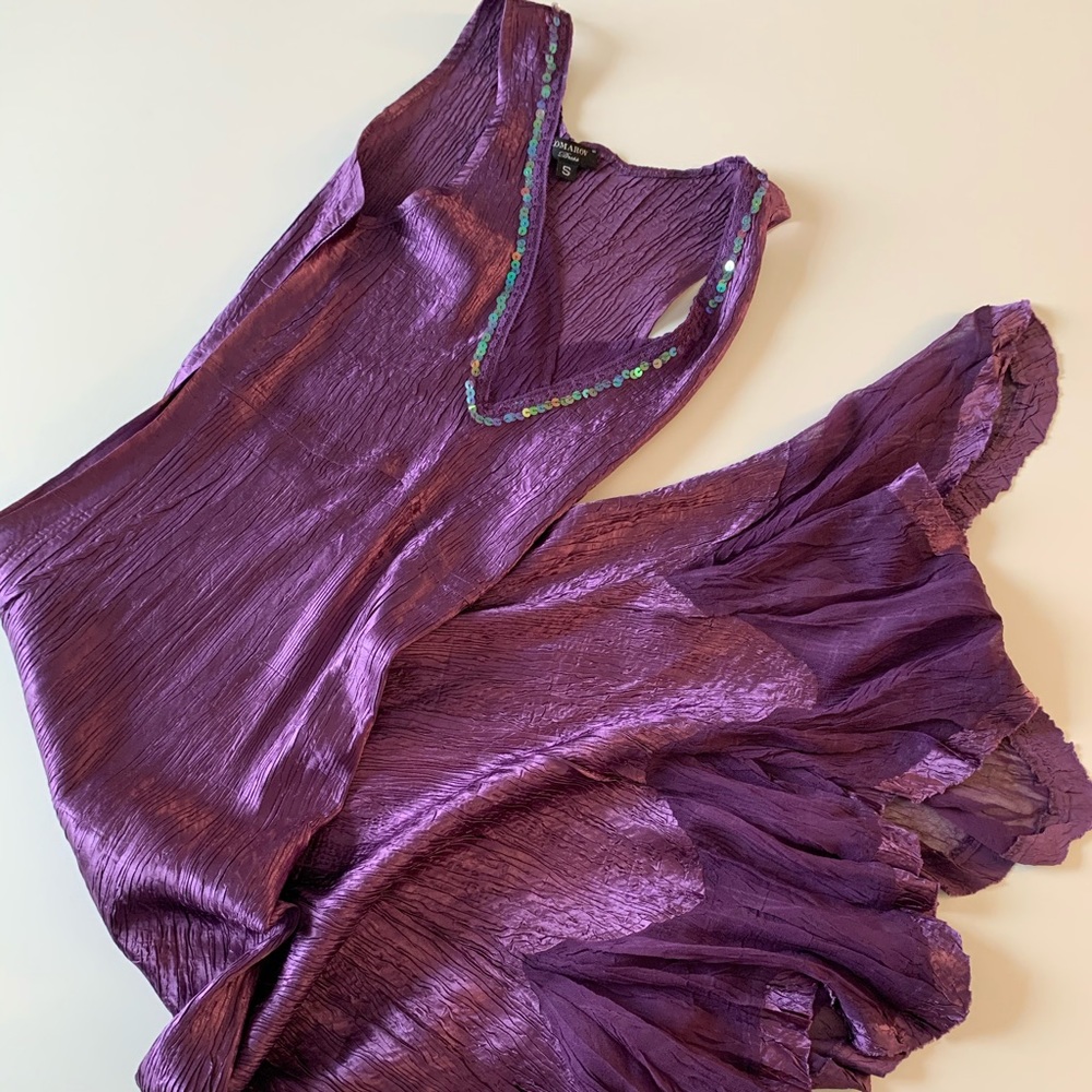 Komarov Purple Dress S.
